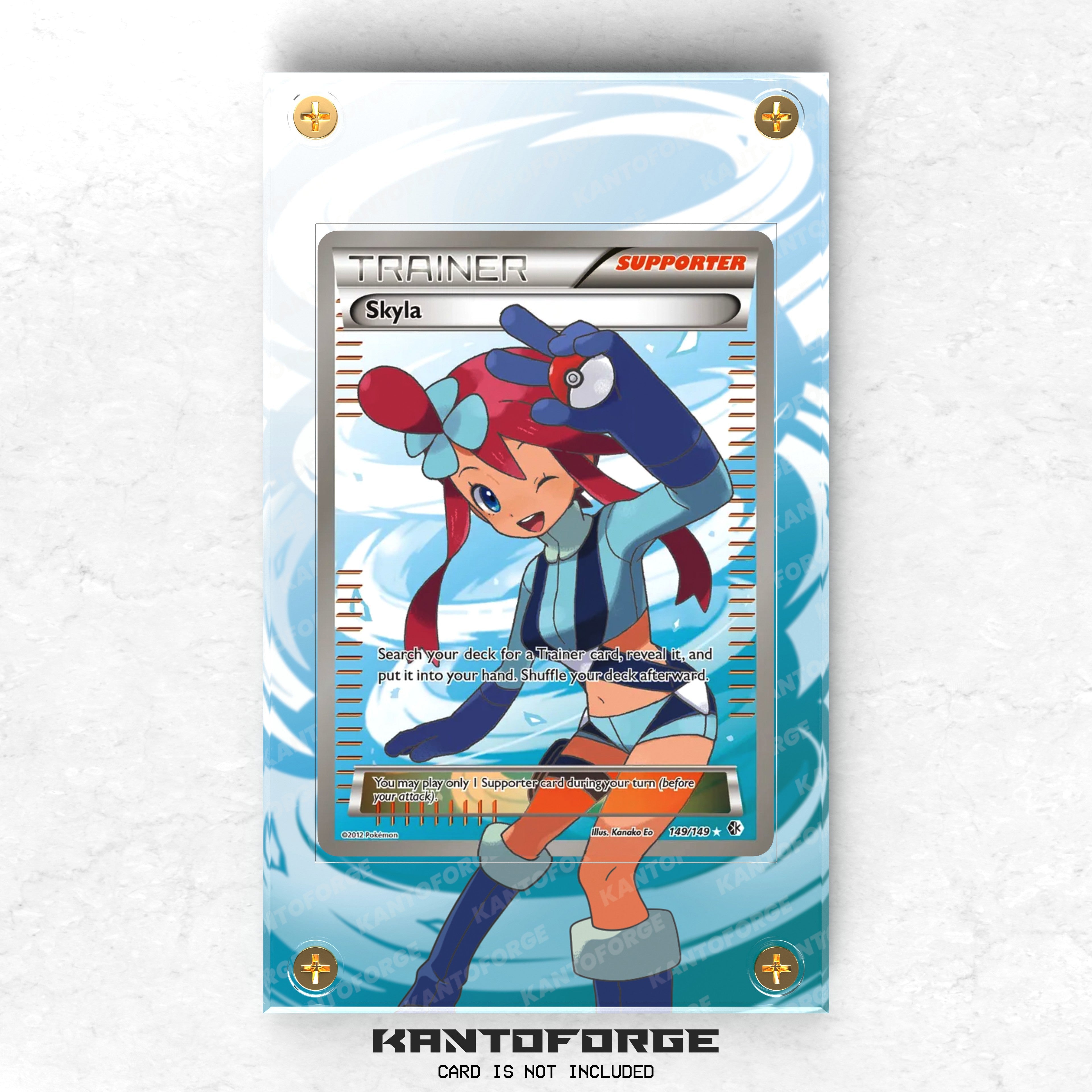 Skyla 149/149 - Pokmon Extended Artwork Display Case KantoForge Skyla 149/149 - Pokmon Extended Artwork Display Case KantoForge