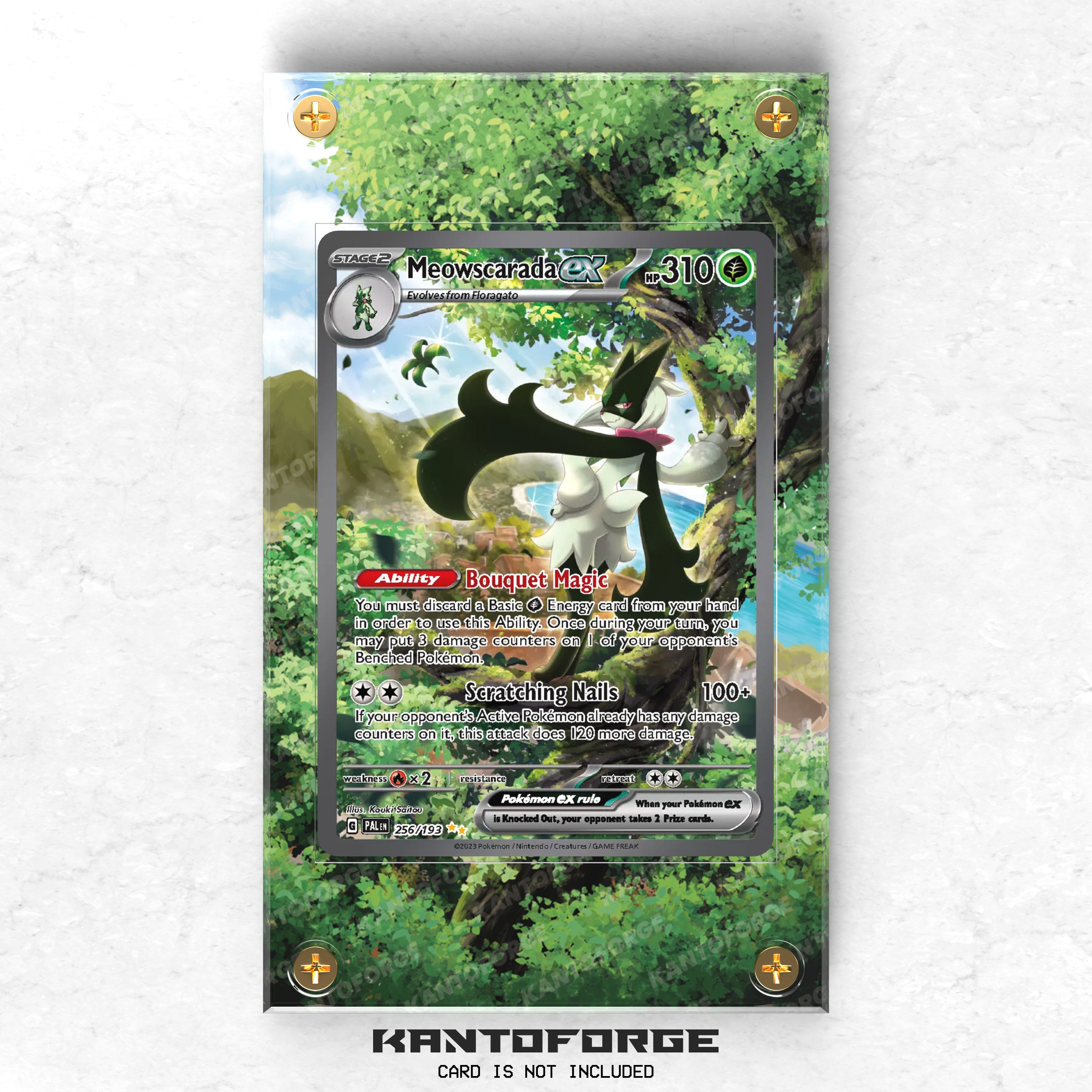 meowscarada ex pokemon card value Meowscarada ex 256/193