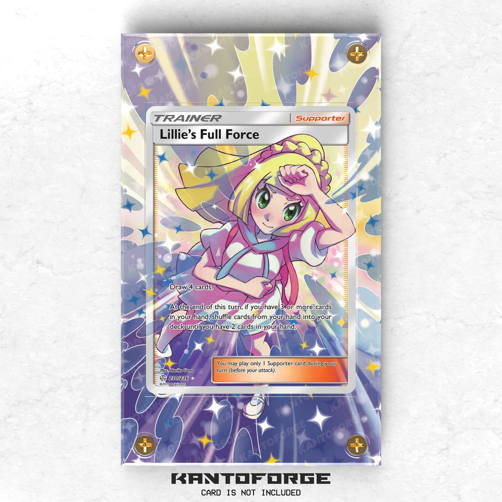 Lillie's Full Force 230/236 Pokémon Extended Artwork Protective Card