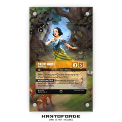 Snow White - Well Wisher (Enchanted) - Lorcana Extended Artwork Magnetic Display Case