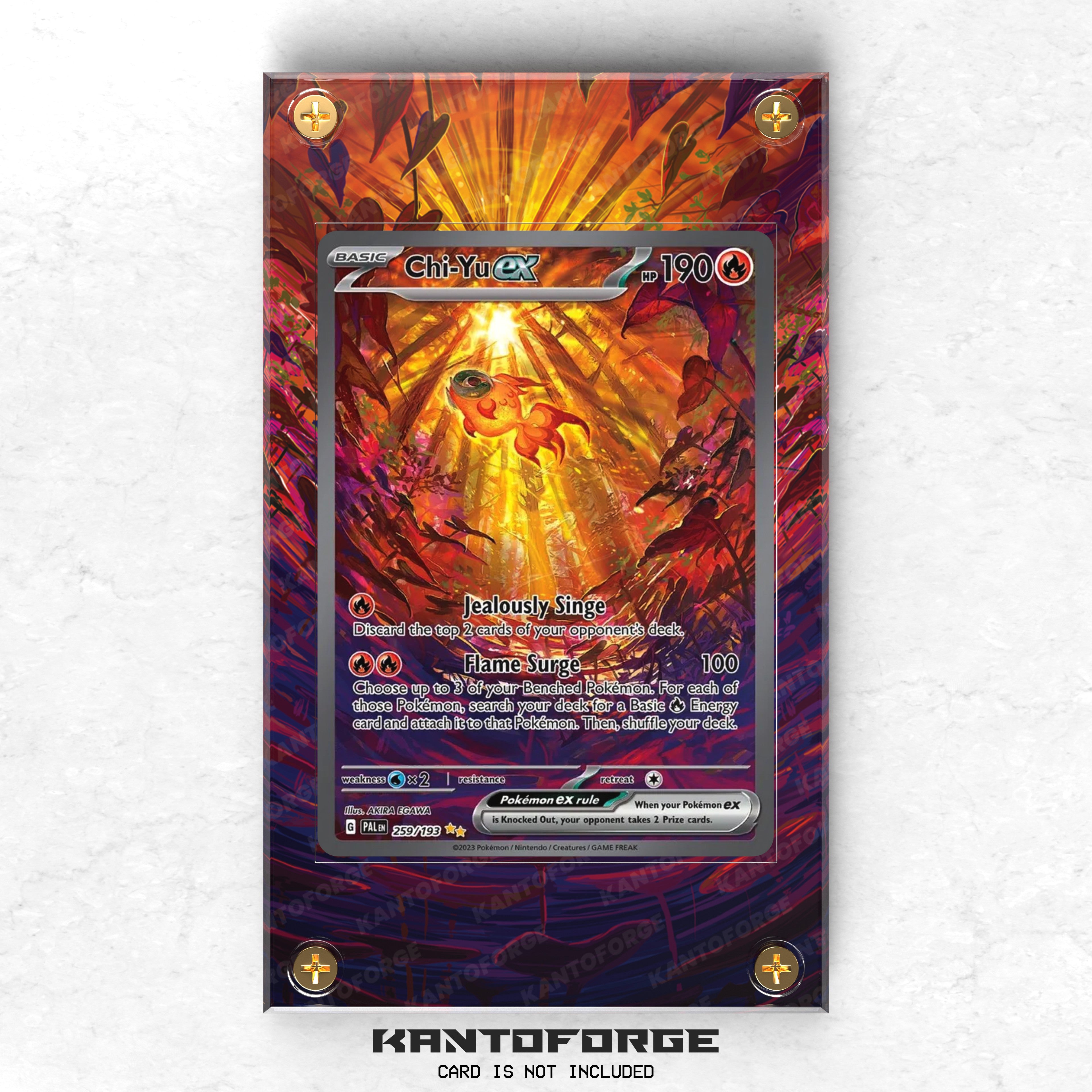 2023 Paldea Evolved Chi-Yu ex SIR 259/193 2023 Paldea Evolved Chi-Yu ex SIR 259/193