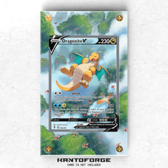 Dragonite V 192/203 - Pokémon Extended Artwork Display Case