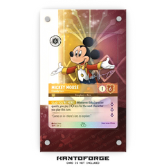 Mickey Mouse - Friendly Face (D100 Promo) - Lorcana Extended Artwork Display Case