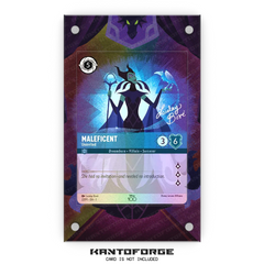Maleficent - Uninvited (D100 Promo) - Lorcana Extended Artwork Display Case