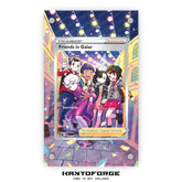 a card with a group of people on it