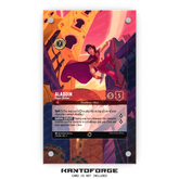 Aladdin - Heroic Outlaw (Enchanted) - Lorcana Extended Artwork Magnetic Display Case