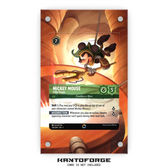Micky Mouse - Artful Rogue (Enchanted) - Lorcana Extended Artwork Magnetic Display Case