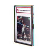 GradeGuardian - UV Protected, Tempered Glass Graded PSA Trading Card Case - Iridescent Rainbow (Metallic)