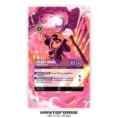 Micky Mouse - Wayward Sorcerer (Enchanted) - Lorcana Extended Artwork Magnetic Display Case