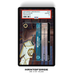 Belle's House - Maurice's Workshop (Enchanted) Chapter 3 - PSA Size Graded Card Case Extended Artwork Display with GradeGuardian Protection