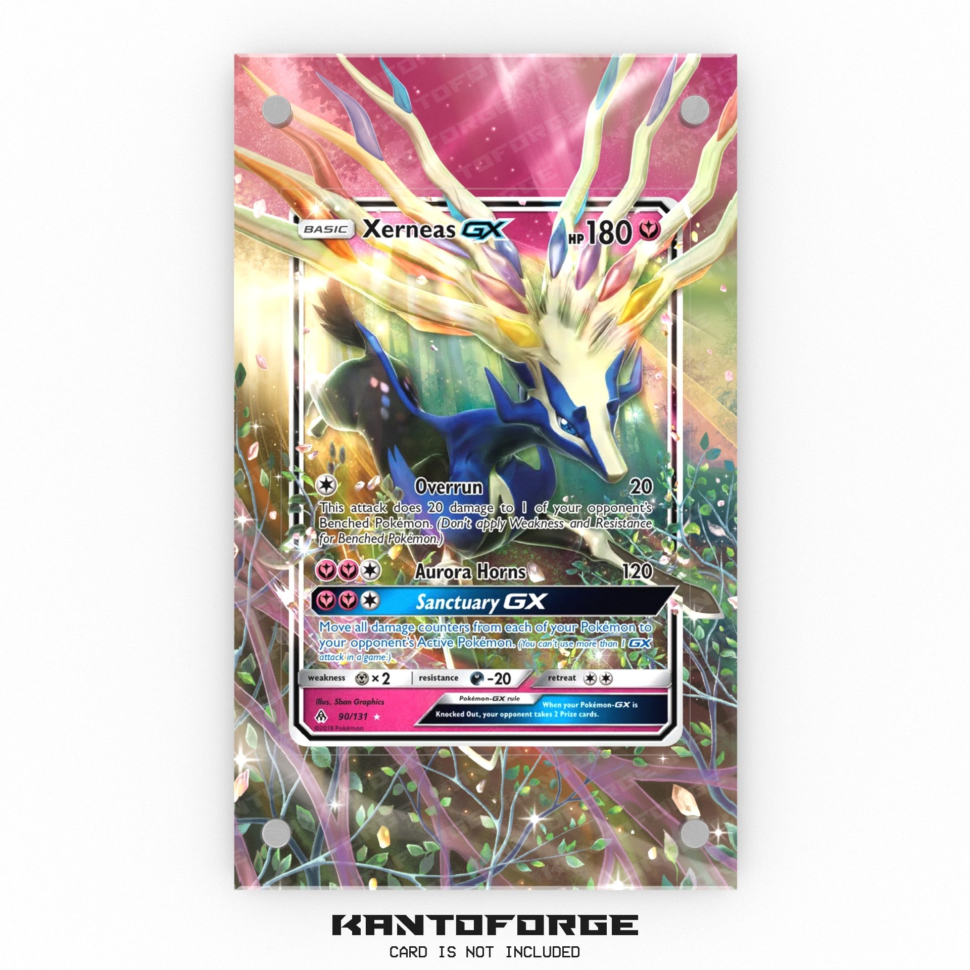 Xerneas GX 090/131 - Pokmon Extended Artwork Display Case KantoForge Xerneas GX 090/131 - Pokmon Extended Artwork Display Case KantoForge