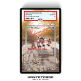 Mr Mime 179/165 - PSA Size Graded Card Case Extended Artwork Display with GradeGuardian Protection