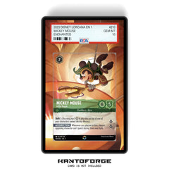 Mickey Mouse - Artful Rogue (Enchanted) Chapter 1 - PSA Size Graded Card Case Extended Artwork Display with GradeGuardian Protection