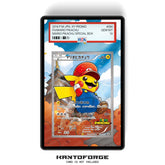 Mario Pikachu 294/XY-P - PSA Size Graded Card Case Extended Artwork Display with GradeGuardian Protection