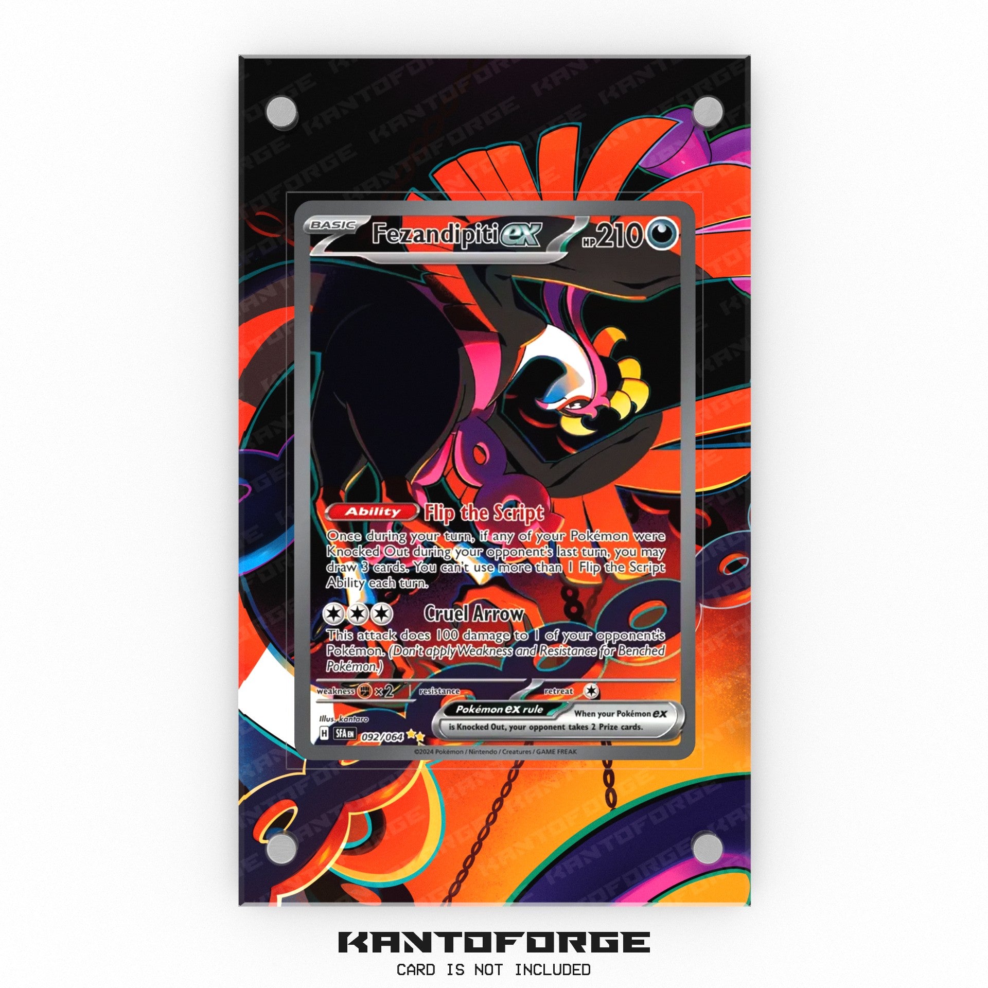 pokemon card fezandipiti Fezandipiti ex 092/064