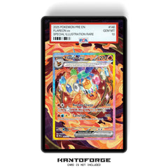 Flareon ex 146/131  - PSA Size Graded Card Case Extended Artwork Display with GradeGuardian Protection