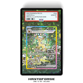Leafeon ex 144/131 - PSA Size Graded Card Case Extended Artwork Display with GradeGuardian Protection