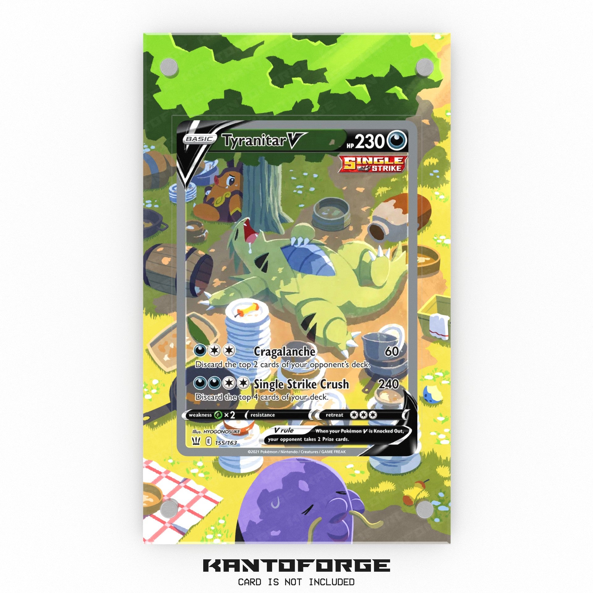 tyranitar pokemon card full art Tyranitar 155/163