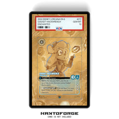 Gadget Hackwrench - Brilliant Bosun (Enchanted) Chapter 6 - PSA Size Graded Card Case Extended Artwork Display with GradeGuardian Protection