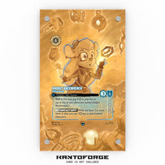 Gadget Hackwrench - Brilliant Bosun (Enchanted) - Lorcana Extended Artwork Display Case