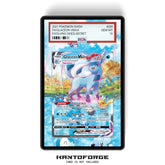 Glaceon VMAX 209/203 - PSA Size Graded Card Case Extended Artwork Display with GradeGuardian Protection