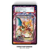 Charizard EX 276/XY-P - PSA Size Graded Card Case Extended Artwork Display with GradeGuardian Protection