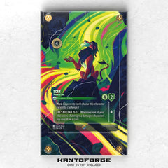 Scar - Vengeful Lion (Enchanted) - Lorcana Extended Artwork Display Case