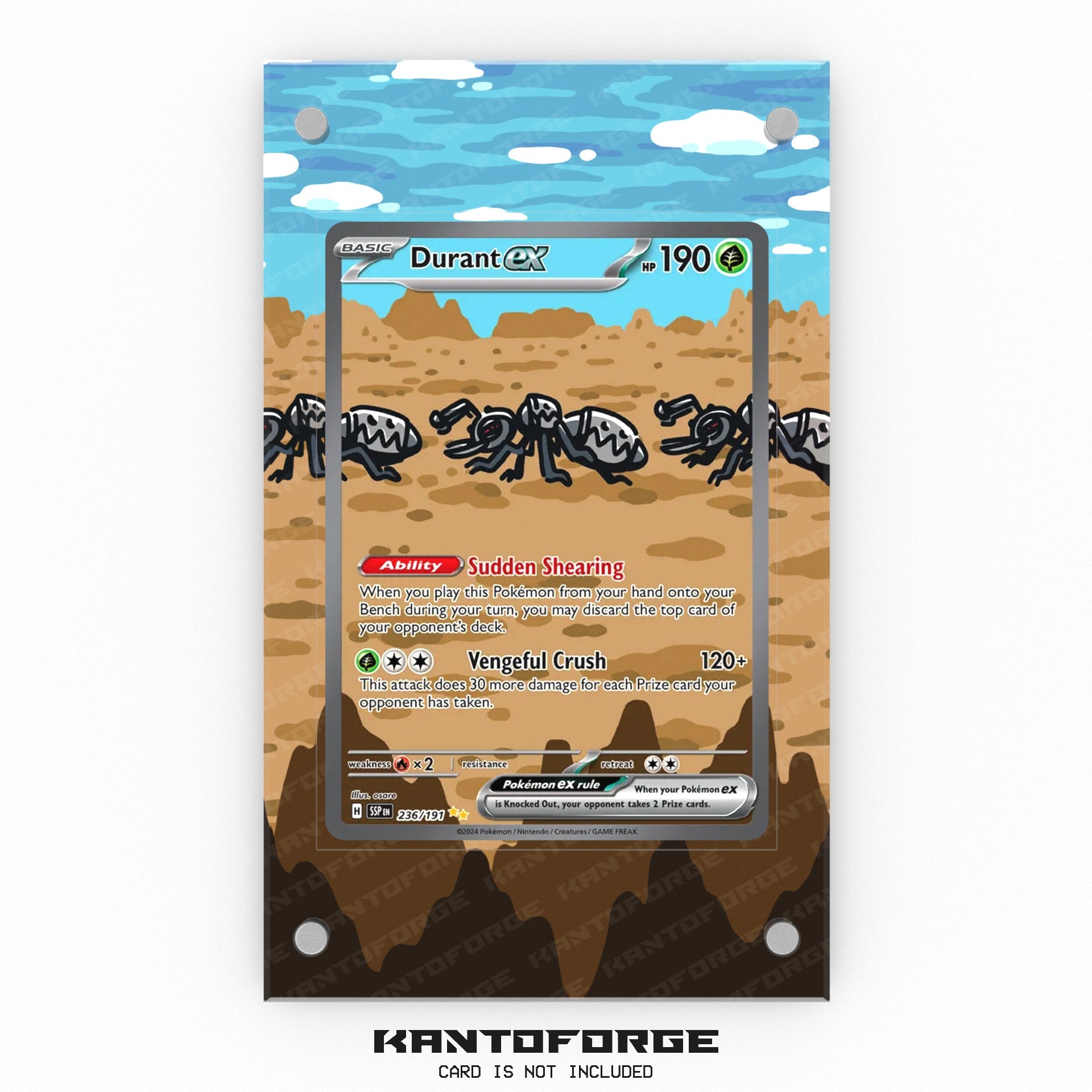 pokemon durant card Durant 236/191