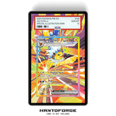 Jolteon ex 153/131 - PSA Size Graded Card Case Extended Artwork Display with GradeGuardian Protection
