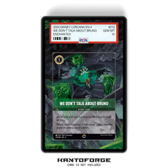 We Don't Talk About Bruno (Enchanted) PSA Size Graded Card Case Extended Artwork Display with GradeGuardian Protection