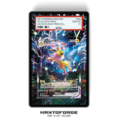 Jolteon VMAX SWSH184 - PSA Size Graded Card Case Extended Artwork Display with GradeGuardian Protection