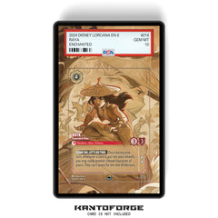 Raya - Kumandran Rider (Enchanted) Chapter 6 - PSA Size Graded Card Case Extended Artwork Display with GradeGuardian Protection