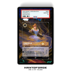 Cinderella - Melody Weaver (Enchanted) Chapter 4 - PSA Size Graded Card Case Extended Artwork Display with GradeGuardian Protection