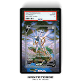 Arceus V 166/172 - PSA Size Graded Card Case Extended Artwork Display with GradeGuardian Protection