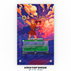 The Return Of Hercules (Enchanted) - Lorcana Extended Artwork Display Case