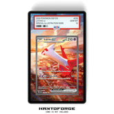 Latias ex 239/191 - PSA Size Graded Card Case Extended Artwork Display with GradeGuardian Protection