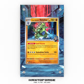 Team Rocket's Tyranitar 096/182 - Pokémon Extended Artwork Display Case