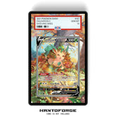 Leafeon V 167/203 - PSA Size Graded Card Case Extended Artwork Display with GradeGuardian Protection