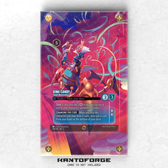King Candy - Sweet Abomination (Enchanted) - Lorcana Extended Artwork Display Case