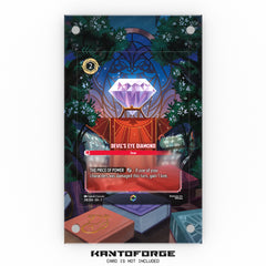 Devil's Eye Diamond (Enchanted) - Lorcana Extended Artwork Display Case
