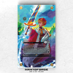 Arthur - King Victorious (Enchanted) - Lorcana Extended Artwork Display Case