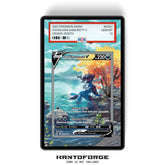 Hisuian Samurott V GG51/GG70 - PSA Size Graded Card Case Extended Artwork Display with GradeGuardian Protection