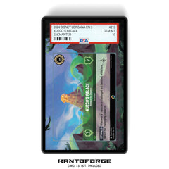 Kuzco's Palace - Home of the Emperor (Enchanted) Chapter 3 - PSA Size Graded Card Case Extended Artwork Display with GradeGuardian Protection