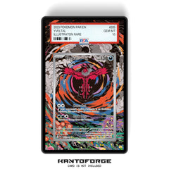 Yveltal 205/182 - PSA Size Graded Card Case Extended Artwork Display with GradeGuardian Protection