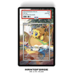 Joltik 196/182 - PSA Size Graded Card Case Extended Artwork Display with GradeGuardian Protection