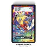 Blaziken V TG14/30 - PSA Size Graded Card Case Extended Artwork Display with GradeGuardian Protection