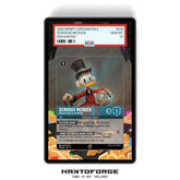 Scrooge McDuck - Richest Duck in the World (Enchanted) Chapter 3 - PSA Size Graded Card Case Extended Artwork Display with GradeGuardian Protection