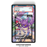 Crobat V TG20/30 - PSA Size Graded Card Case Extended Artwork Display with GradeGuardian Protection