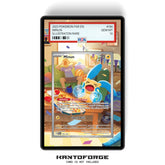 Minun 194/182 - PSA Size Graded Card Case Extended Artwork Display with GradeGuardian Protection