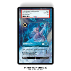 Gramma Tala - Spirit of the Ocean (Enchanted) Chapter 3 - PSA Size Graded Card Case Extended Artwork Display with GradeGuardian Protection